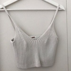 Corset Detail Swit Cami in White